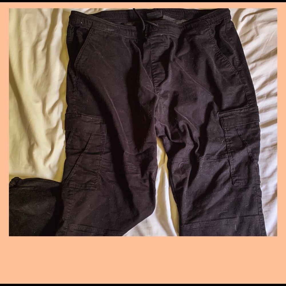 Black Cargo pants